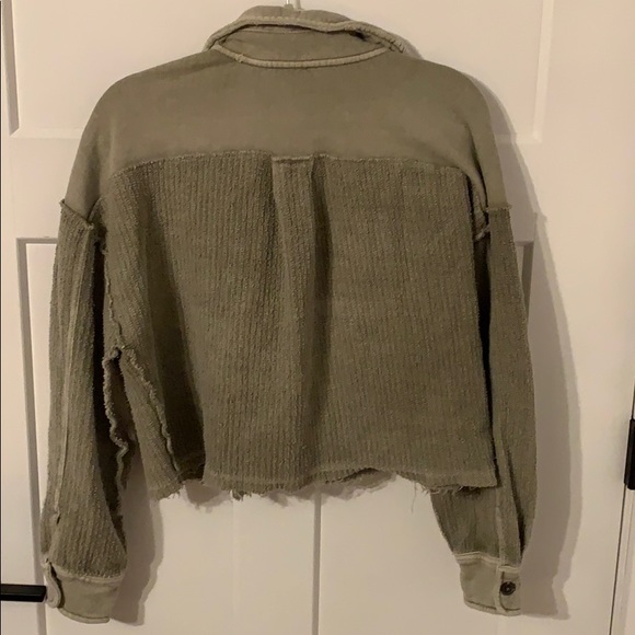 Free People Nomad Shirt Jacket French 